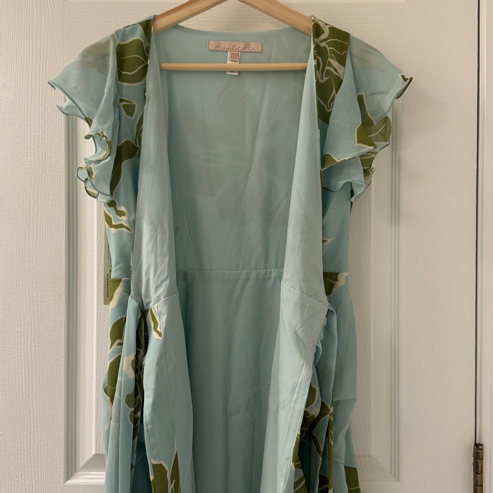 XXSP Hutch Asymmetrical Dress, turquoise, Anthropologie - Picture 7 of 9